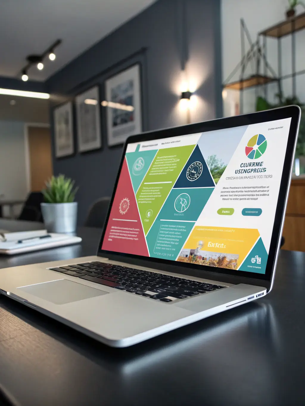 A clean, modern website design showcasing a user-friendly interface with intuitive navigation, reflecting Latitude Nova's web design service.